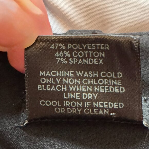 Ann Taylor Factory Curvy Bootcut Pants Trousers Black Size 14 EUC - Picture 3 of 9